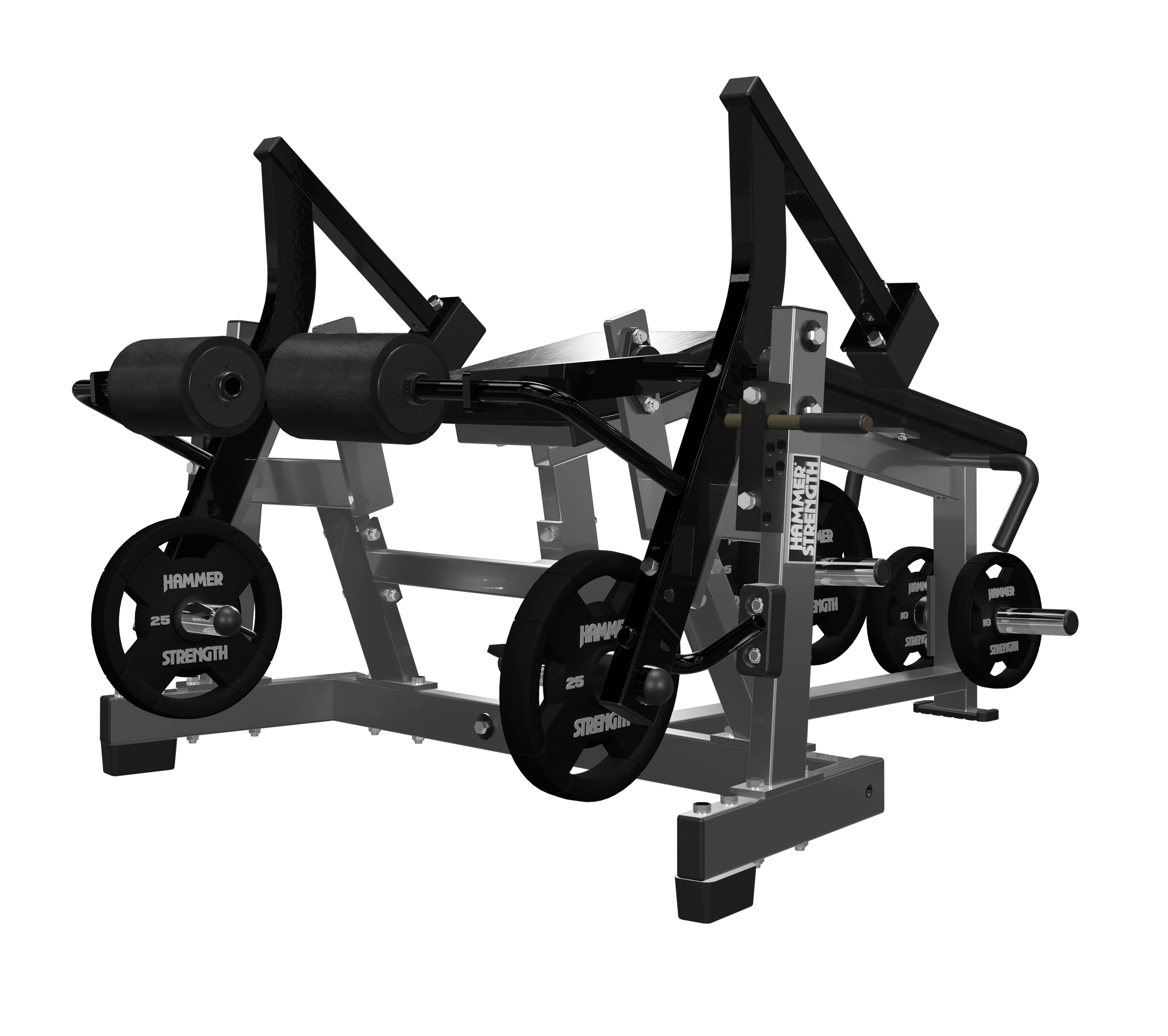 Plate-Loaded Iso-Lateral Leg Curl | Hammer Strength