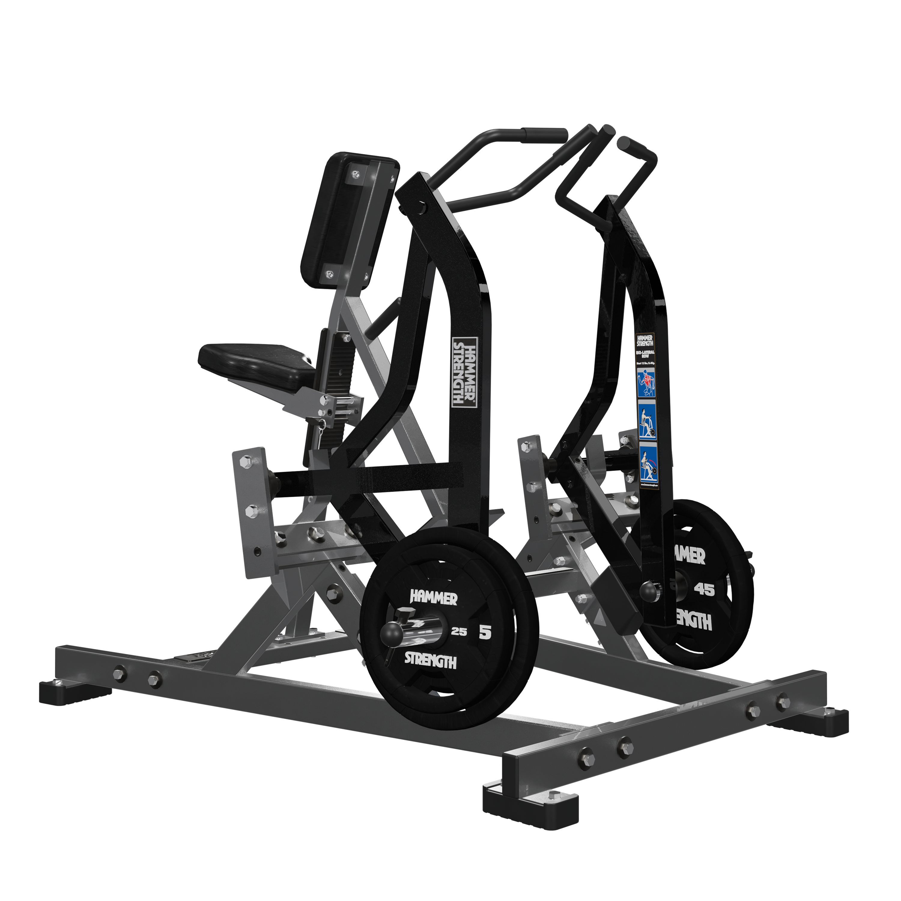 Plate Loaded Iso-Lateral Row | Hammer Strength