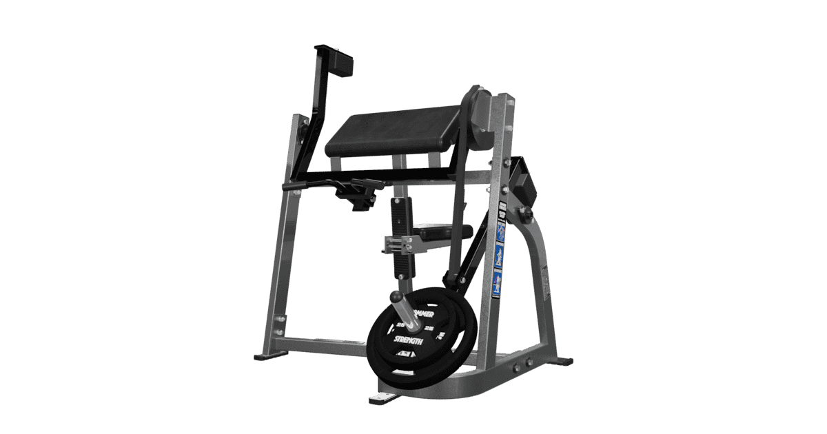 Plate Loaded Seated Biceps | Hammer Strength