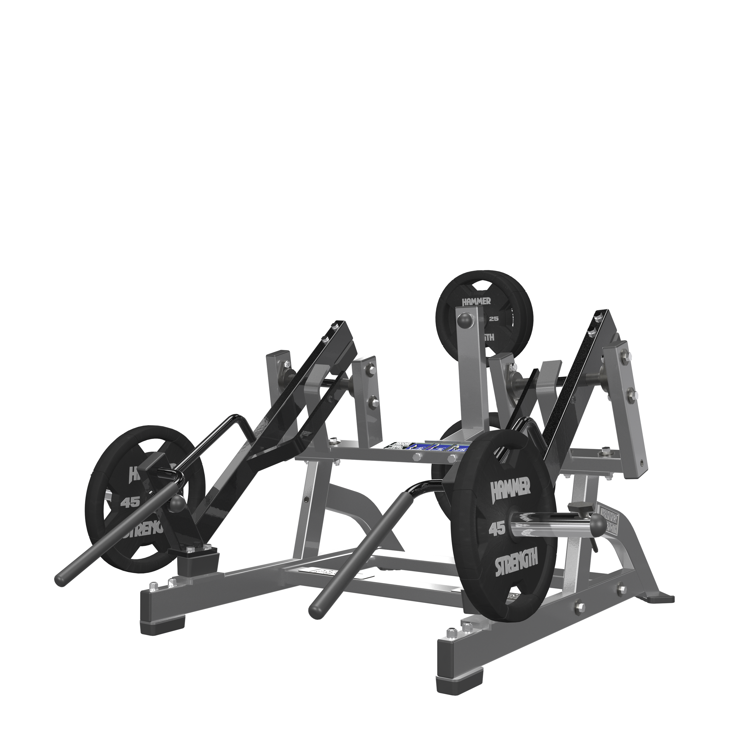 Plate Loaded Squat / High Pull | Hammer Strength