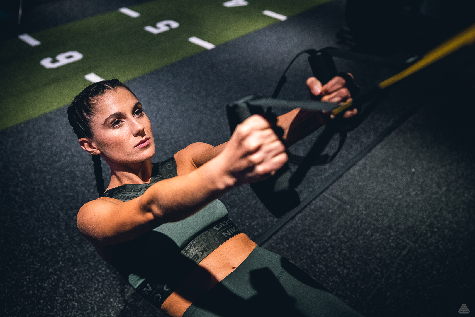 Life Fitness team and hospitality fitness space