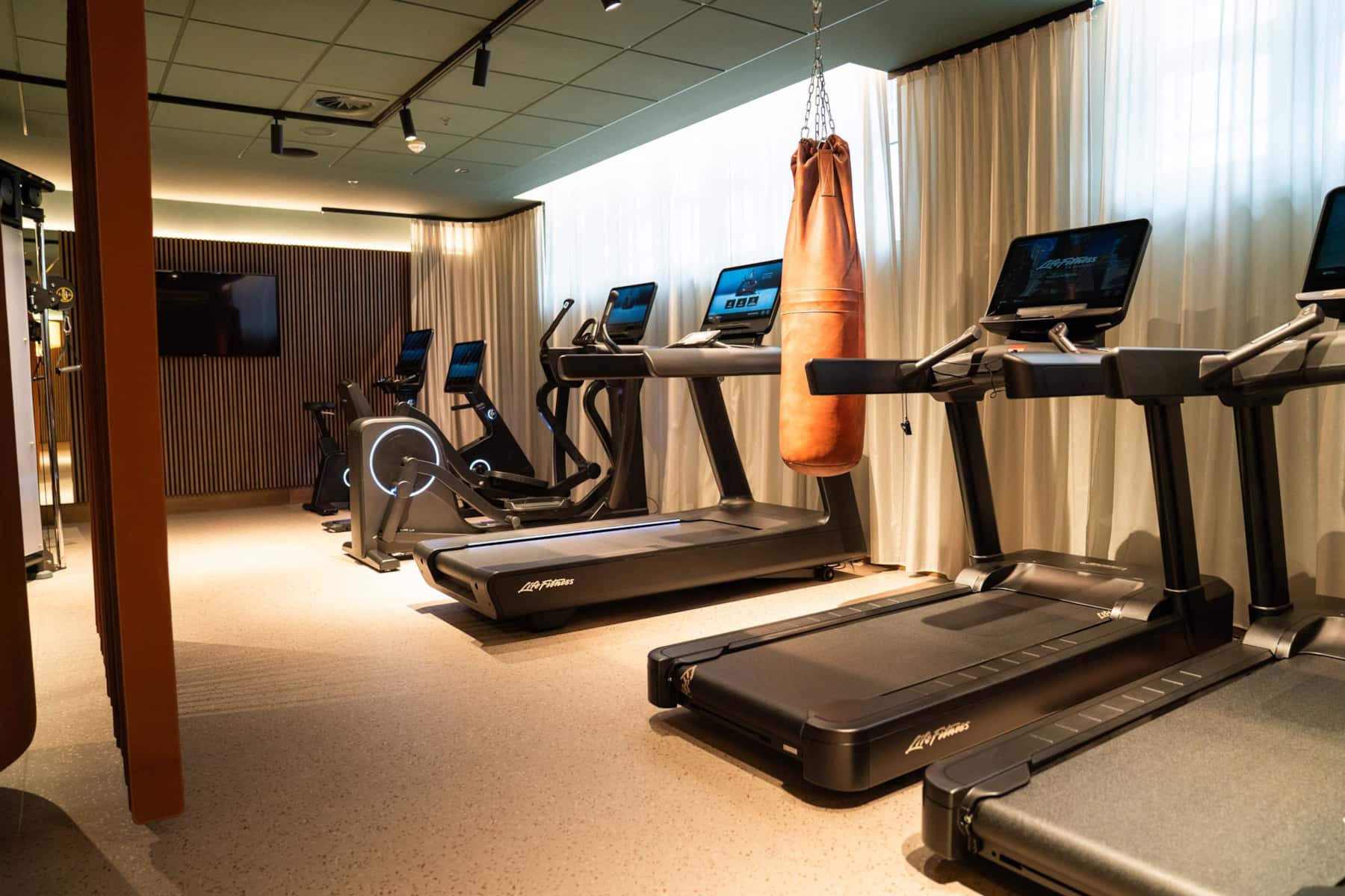 Sala de fitness del Marriott Hotel Colonia