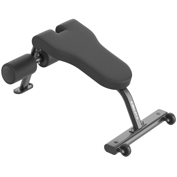 プロ仕様！Cybex シットアップ（腹筋台）ホームジムに最適 腰に優しい設計 La-VIEラヴィ コンパクト腹筋台 あしたの腹筋 足固定 シットアップ