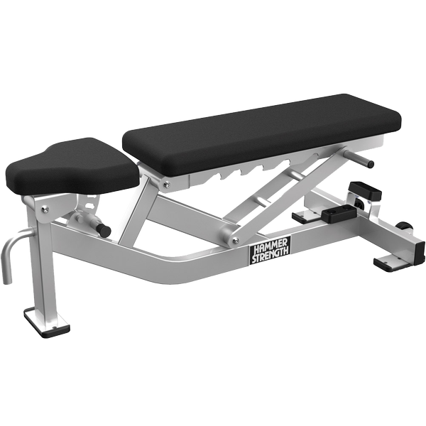 HAMMER STRENGTH Banco Plano de Entrenamiento,Acero,52 L - Bancos