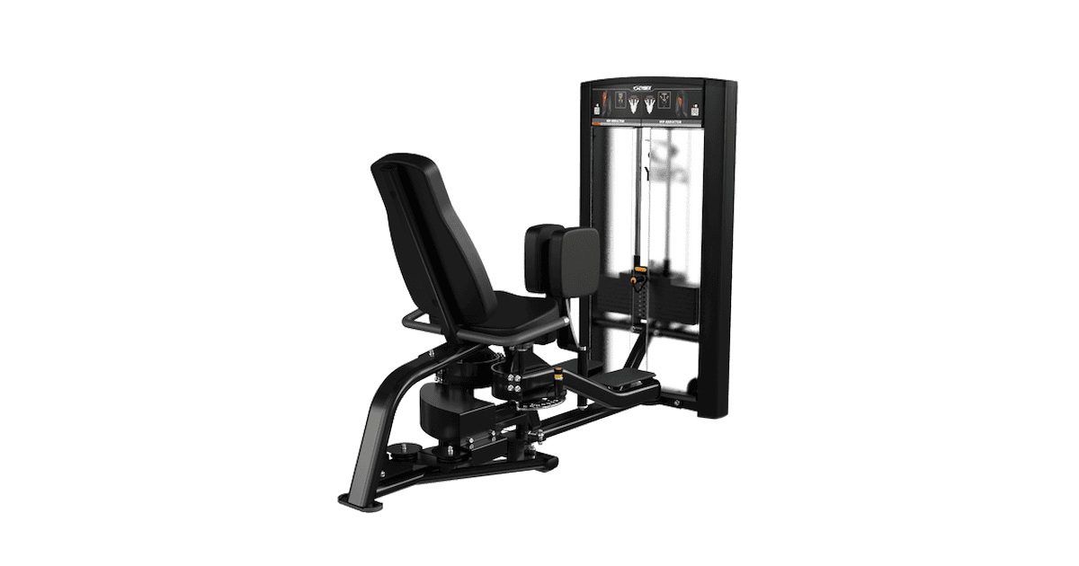Cybex abductor adductor discount machine