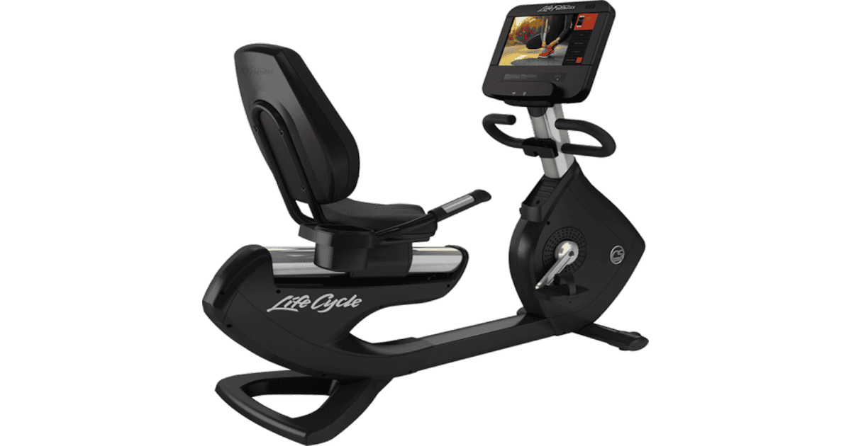 Platinum Club Series Recumbent Lifecycle Bike Life Fitness