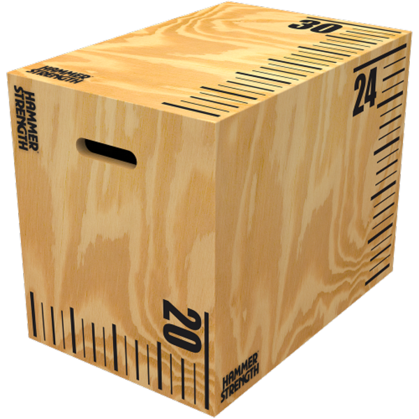 3 in 1 Plyo Box aus Holz Life Fitness