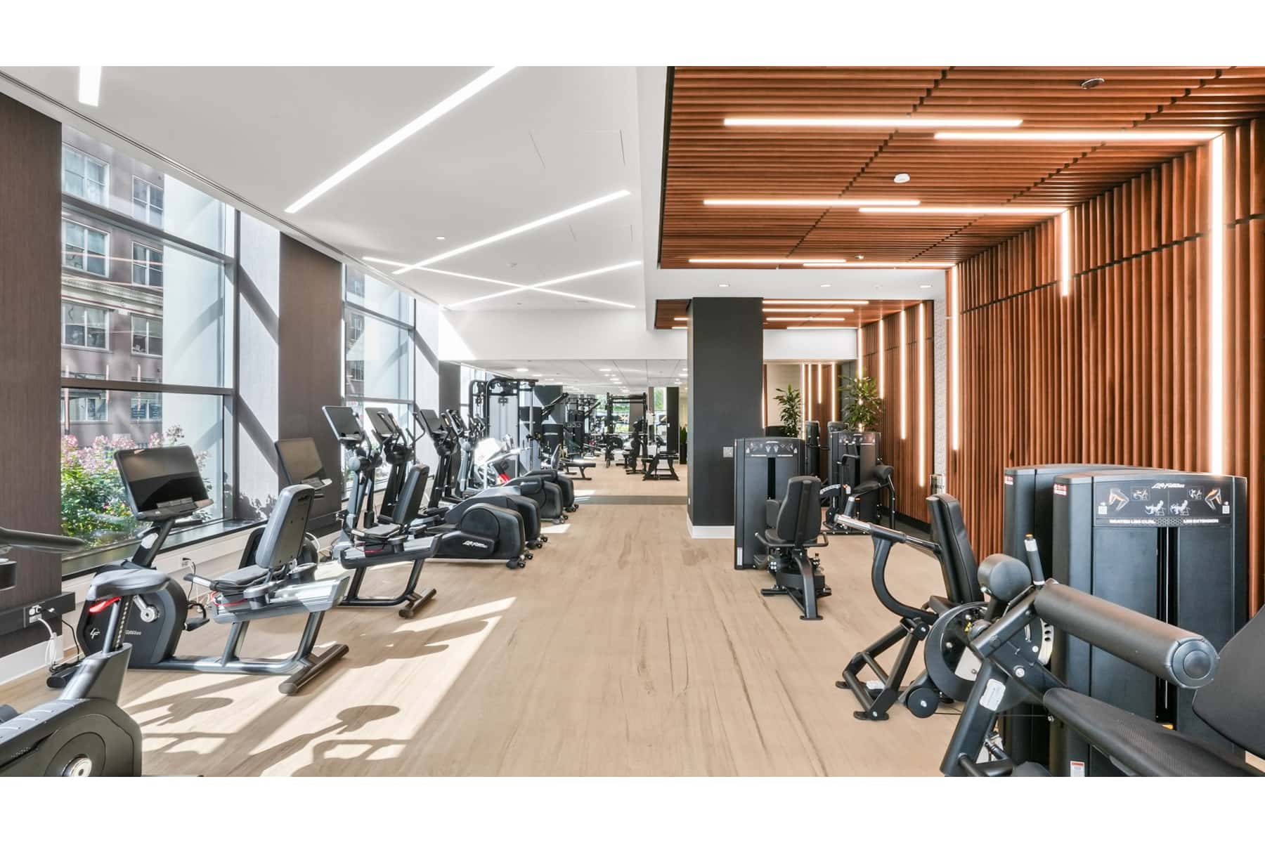 Espacio fitness de 600 N Lakeshore Drive en Chicago